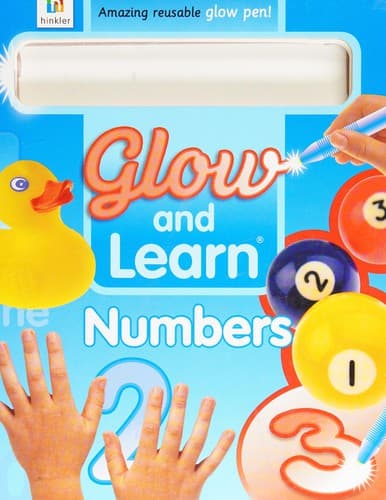 Tapa de Glow and learn numbers
