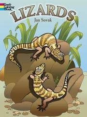 Tapa de Lizards Coloring Book