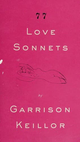 Tapa de 77 love sonnets