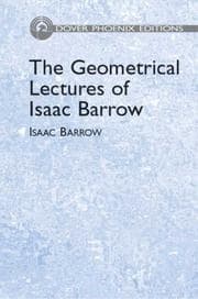 Tapa de The geometrical lectures of Isaac Barrow