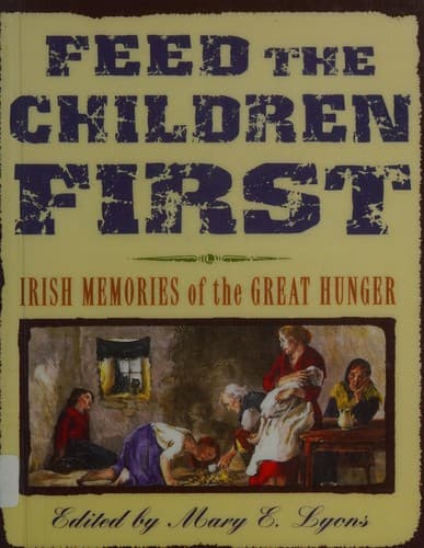 Tapa de Feed the Children First