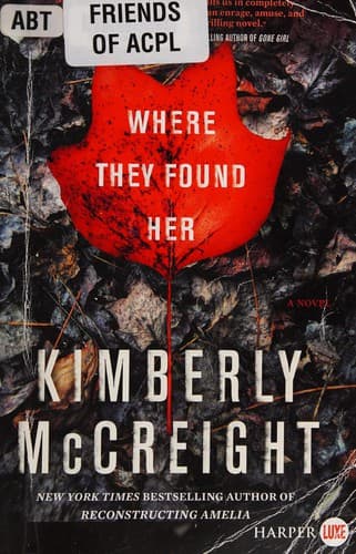 Tapa de Where they found her