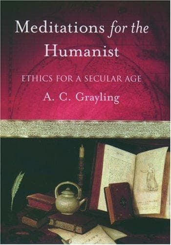 Tapa de Meditations for the humanist
