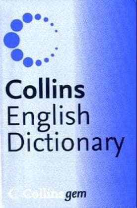 Tapa de Collins English dictionary