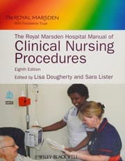 Tapa de The Royal Marsden Hospital manual of clinical nursing procedures