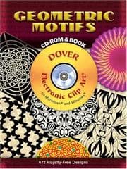 Tapa de Geometric Motifs CD-ROM and Book