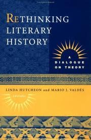 Tapa de Rethinking literary history