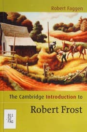Tapa de The Cambridge introduction to Robert Frost