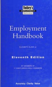 Tapa de Tolley's employment handbook