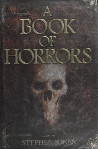 Tapa de A book of horrors