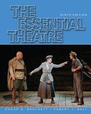 Tapa de The essential theatre