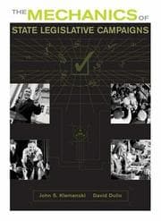 Tapa de The mechanics of state legislative campaigns