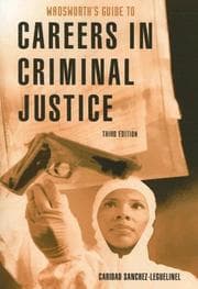 Tapa de Careers in Criminal Justice