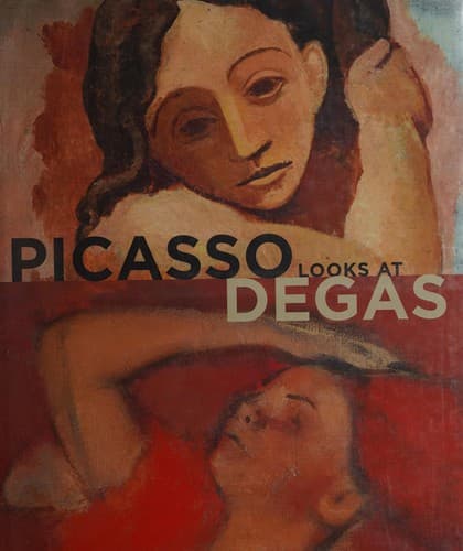 Tapa de Picasso looks at Degas