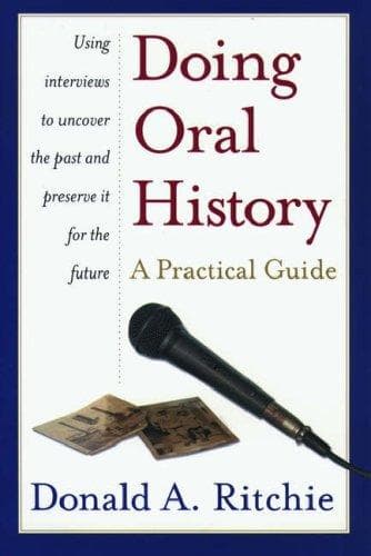 Tapa de Doing oral history