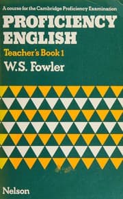 Tapa de Proficiency English, Teacher's book 1