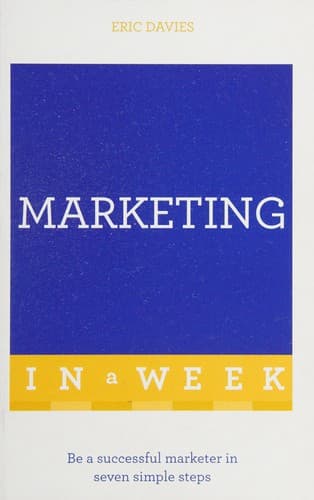 Tapa de Marketing in a Week