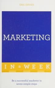Tapa de Marketing in a Week