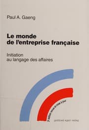 Tapa de Le monde de l'enterprise française