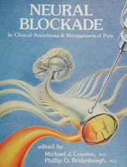 Tapa de Neural blockade in clinical anesthesia and management of pain
