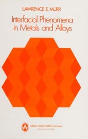 Tapa de Interfacial phenomena in metals and alloys