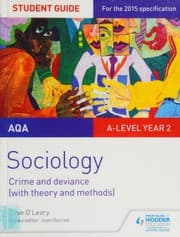 Tapa de AQA Sociology Student Guide 3