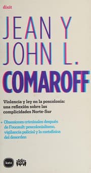 Tapa de Violencia y ley en la poscolonia