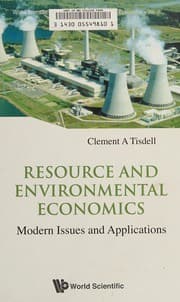 Tapa de Resource and environmental economics