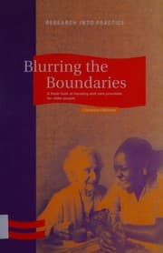 Tapa de Blurring the Boundaries (Research into Practice)
