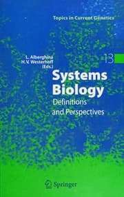 Tapa de Systems biology