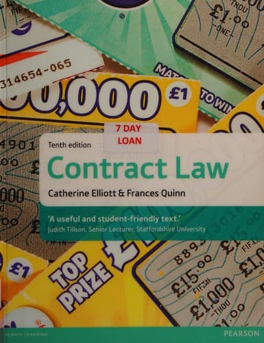 Tapa de Contract Law