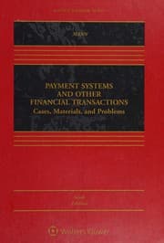 Tapa de Payment Systems and Other Financial Transactions