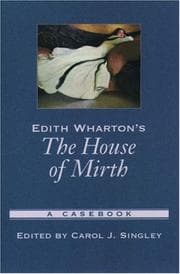 Tapa de Edith Wharton's The House of Mirth