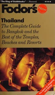 Tapa de Fodor's Thailand