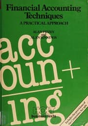 Tapa de Financial accounting techniques