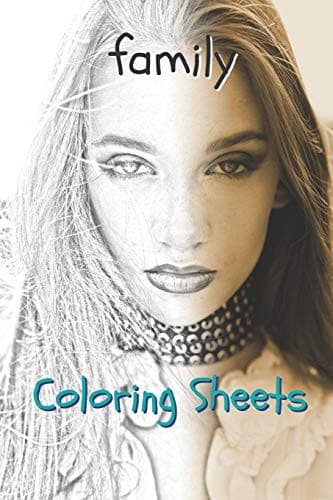 Tapa de Family Coloring Sheets