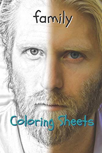 Tapa de Family Coloring Sheets