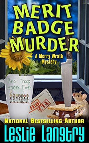 Tapa de Merit Badge Murder