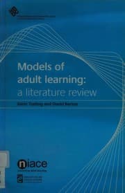 Tapa de Models of adult learning