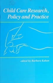 Tapa de Child care research, policy, and practice