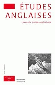 Tapa de Etudes Anglaises - N3/2011