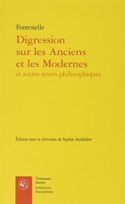 Tapa de Digression Sur Les Anciens Et Les Modernes