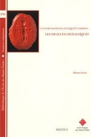 Tapa de Un Livre Sacre de L'Antiquite Tardive