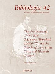 Tapa de The 'psychomachia' Codex from St. Lawrence Bruxellensis 10066-77 and the Schools of Liege in the Tenth and Eleventh Centuries