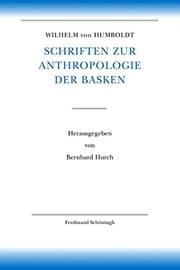 Tapa de Wilhelm Von Humboldt Schriften Zur Anthropologie Der Basken