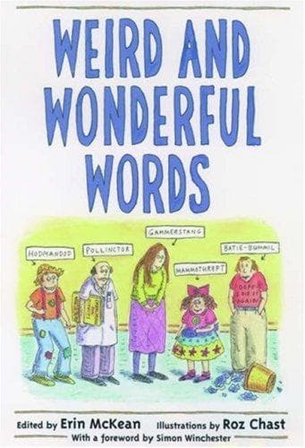 Tapa de Weird and wonderful words