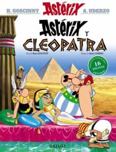 Tapa de Astérix y Cleopatra