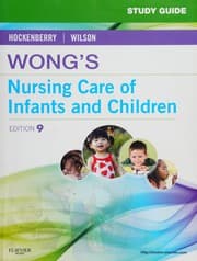 Tapa de Study Guide for Wong's Nursing Care of Infants and Children