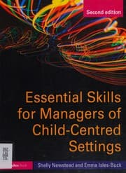 Tapa de Essential skills for managers of child-centred settings