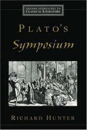 Tapa de Plato's Symposium (Oxford Approaches to Classical Literature)